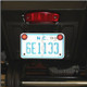 Honda Pioneer/Talon License Plate Mount by Custom Dynamics